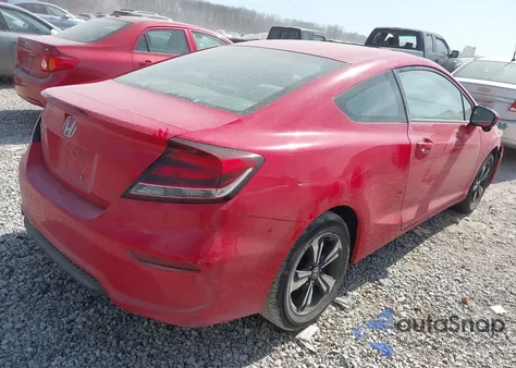 2015 Honda Civic Ex z USA, uszkodzony, nr VIN 2HGFG3B82FH530857